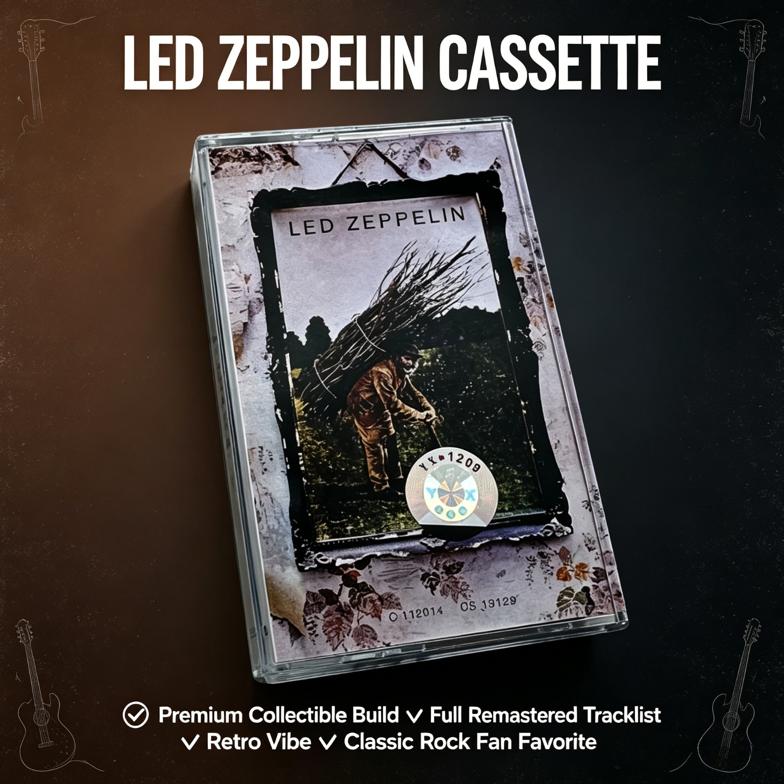 Vintage Collectibles & More Llc Photos - Led Zeppelin IV Classic Rock Cassette