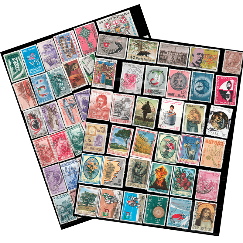 Collectible Vintage Postage Stamps - 90 PCS All Different Vintage Old