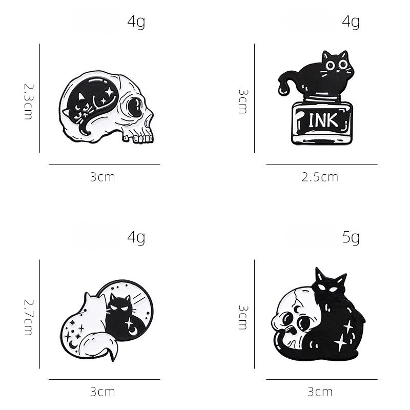 Cute Black Cat Collection Plan - Vintage Cartoon Collectible บทวิจารณ์และราคา