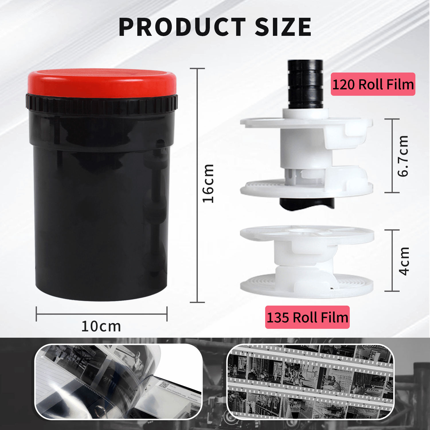 Compact 2 Reel 35mm Film Devel - Developing Tank Reel บทวิจารณ์และราคา
