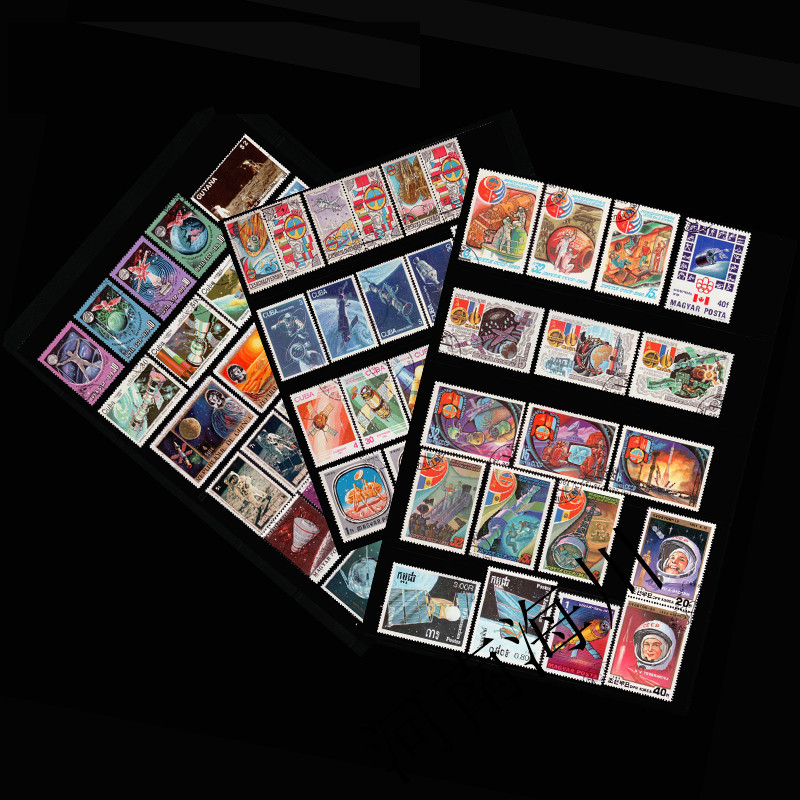 100 different Outer Space Stam - Collectible Vintage Postage Stamps บทวิจารณ์และราคา