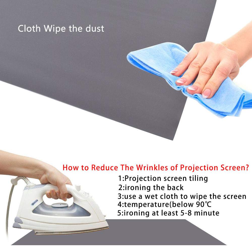 VEIDADZ Projector Screen 60 72 - Slide Film 120 บทวิจารณ์และราคา