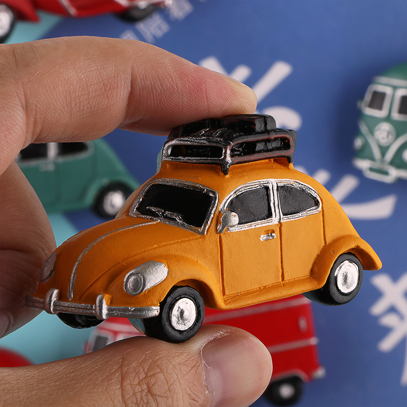 Car model 3D fridge magnets re - Vintage Cartoon Collectible บทวิจารณ์และราคา