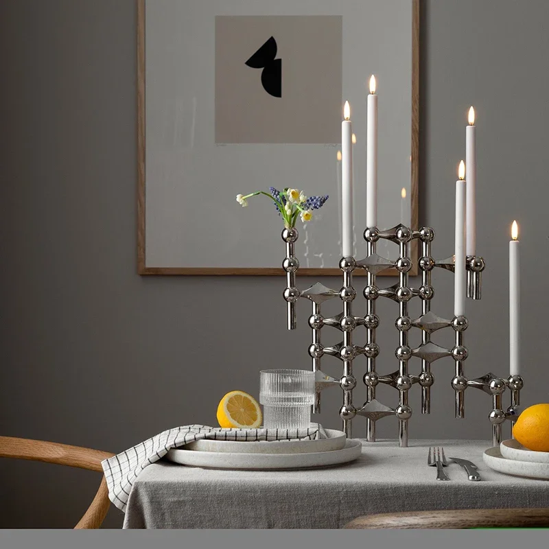 Danish Metal Candle Holder Mol - Collectible Vintage Matches บทวิจารณ์และราคา