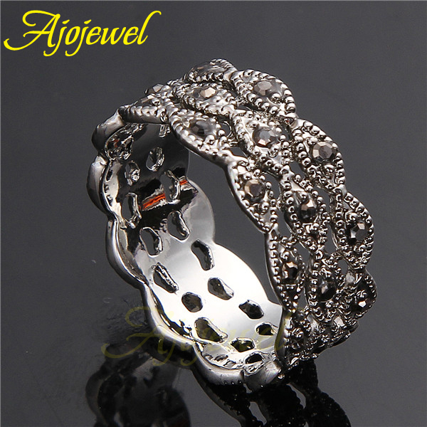Ajojewel 3 Layer Rhinestone Ri - Vintage Collectible Items บทวิจารณ์และราคา