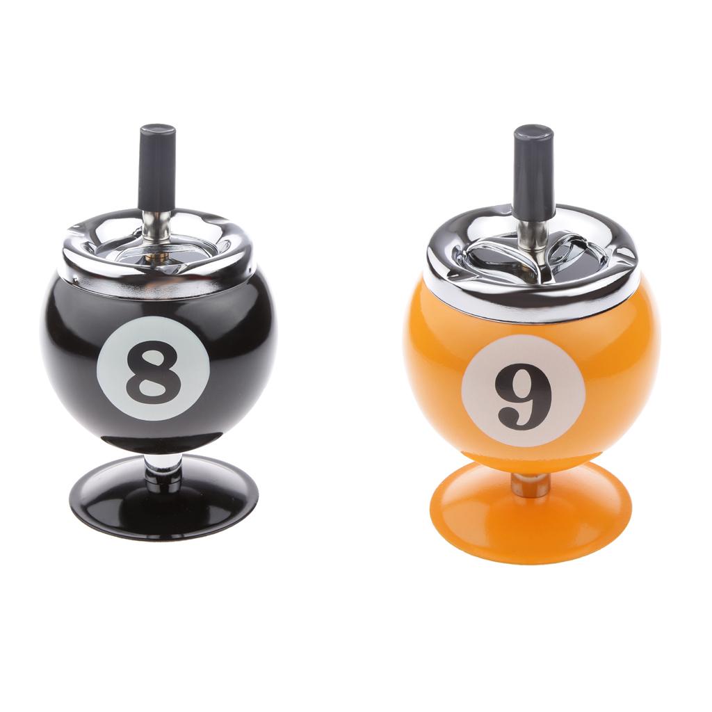 Aluminum Billiard Ashtrays wit - Vintage Collectible Ashtrays บทวิจารณ์และราคา