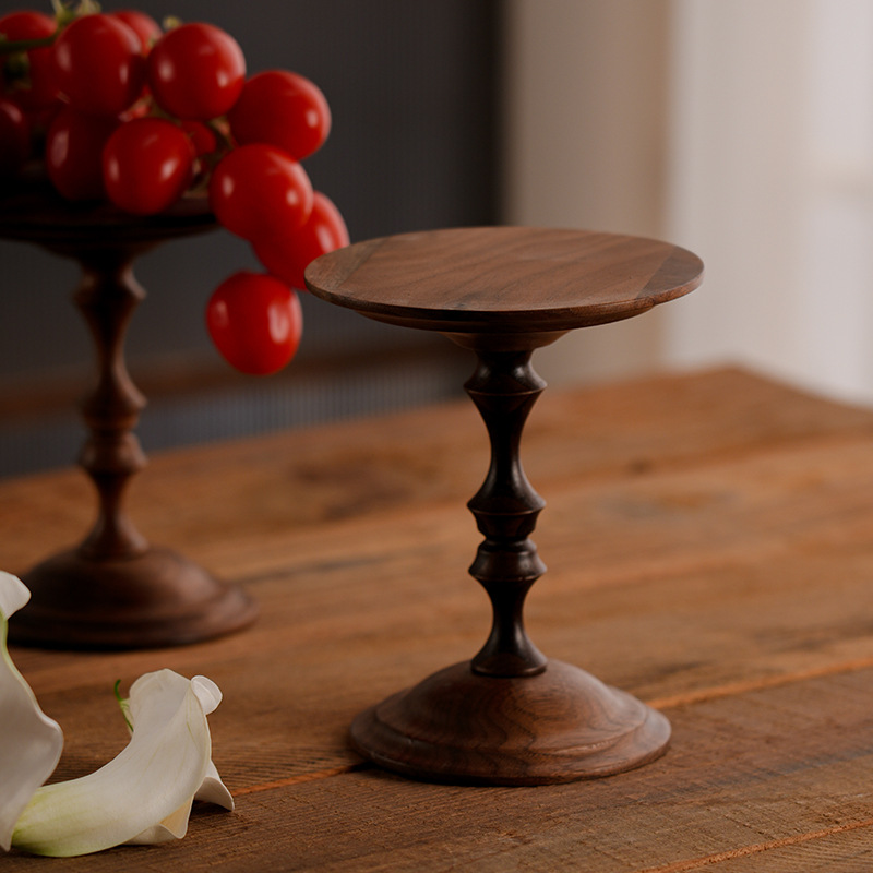 Vintage Walnut Candle Holder w - Collectible Vintage Matches บทวิจารณ์และราคา