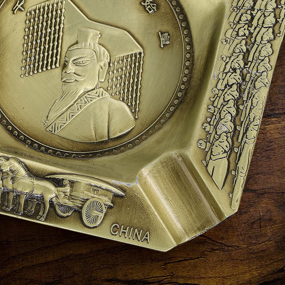 Vintage Brass Ashtray Retro Ch - Vintage Collectible Ashtrays บทวิจารณ์และราคา