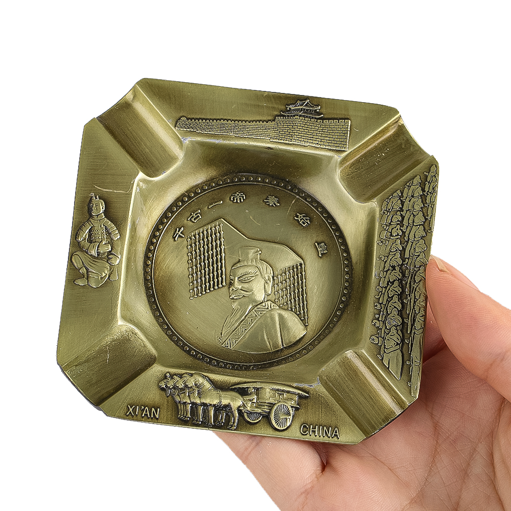 Vintage Zinc Alloy Ashtray Eng - Vintage Collectible Ashtrays บทวิจารณ์และราคา