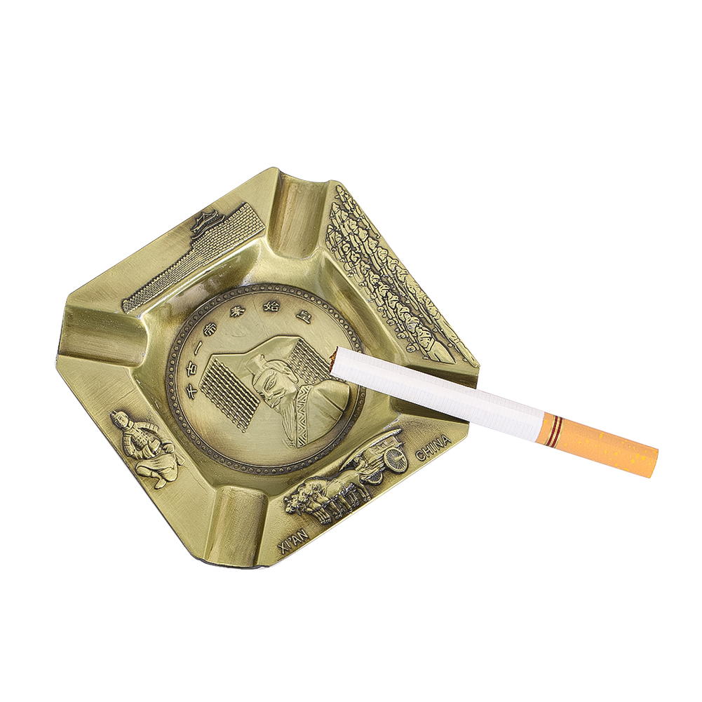 Vintage Zinc Alloy Ashtray Eng - Vintage Collectible Ashtrays บทวิจารณ์และราคา