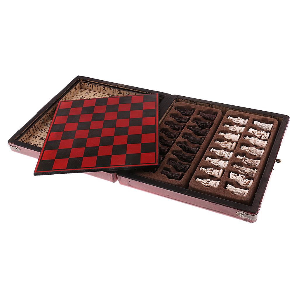 Chinese Chess Set Wooden Minia - Vintage Collection Playset บทวิจารณ์และราคา