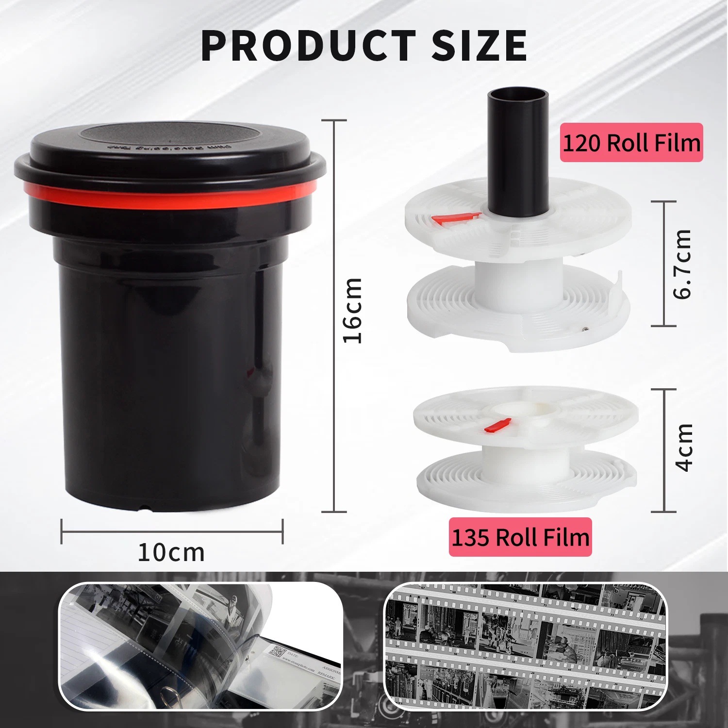 Film Developing Tank 2 Spiral  - Developing Tank Reel บทวิจารณ์และราคา