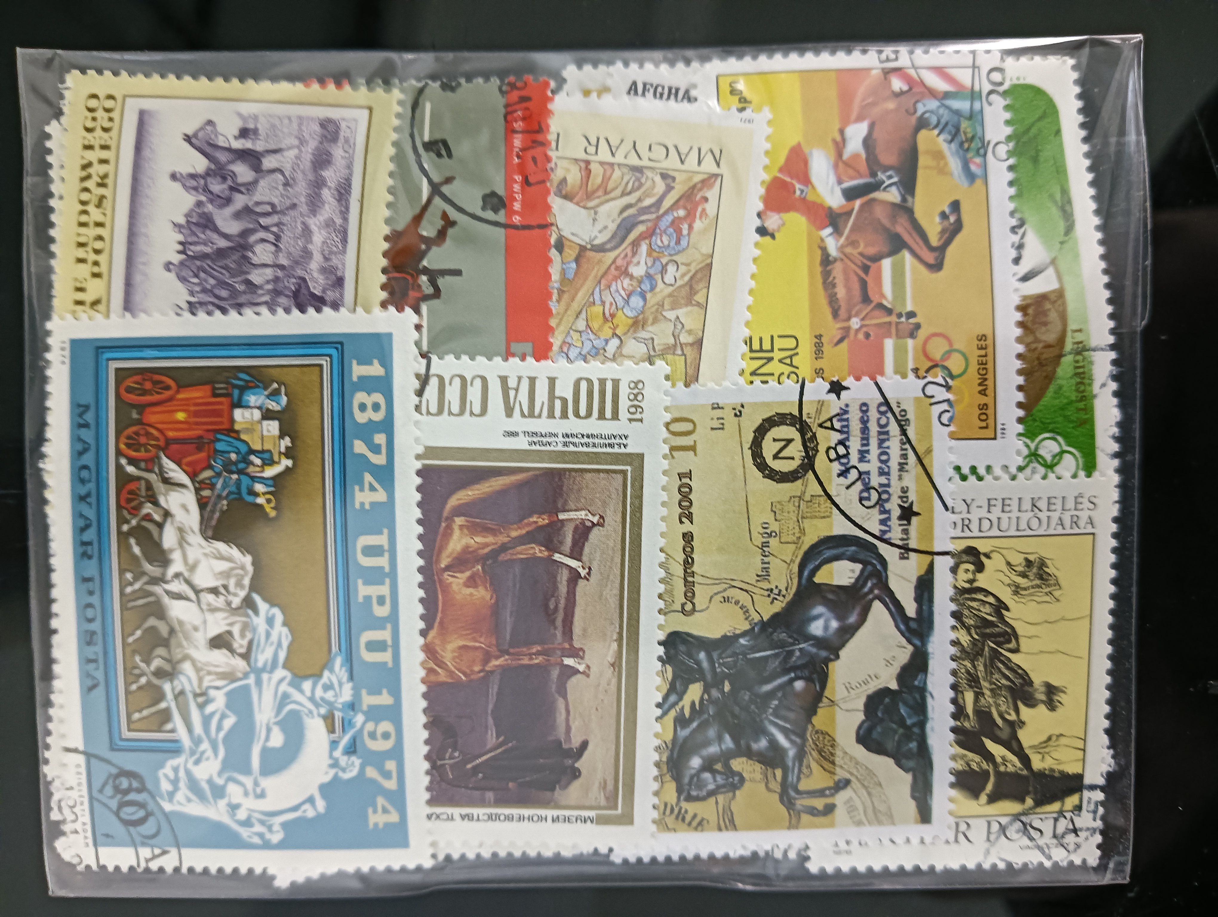 Horse Stamps 100 Different Hor - Collectible Vintage Postage Stamps บทวิจารณ์และราคา
