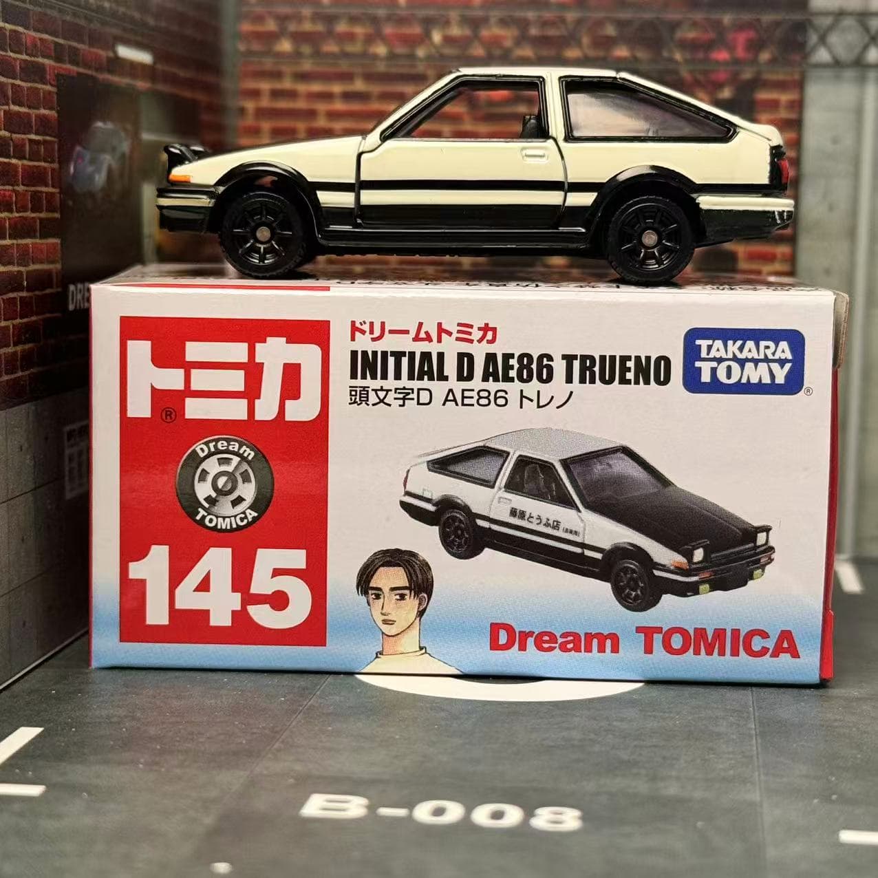 Dream Tomica NO. 145 Initial D - Vintage Collectible Model Cars บทวิจารณ์และราคา