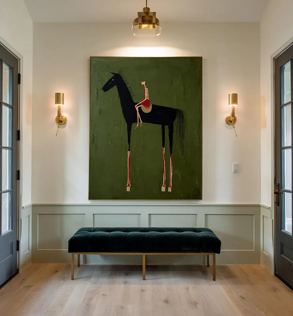 horse art Neutral Home Decorpa - Vintage Toy Collector บทวิจารณ์และราคา