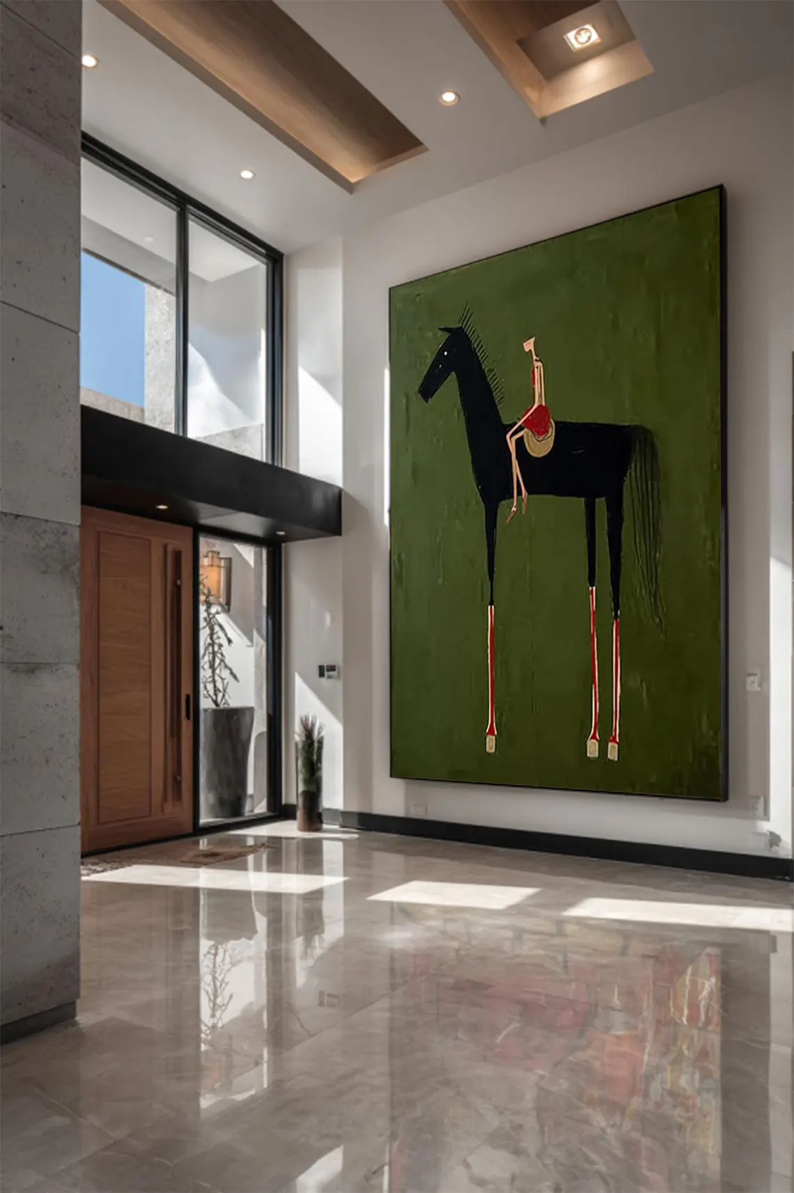 horse art Neutral Home Decorpa - Vintage Toy Collector บทวิจารณ์และราคา