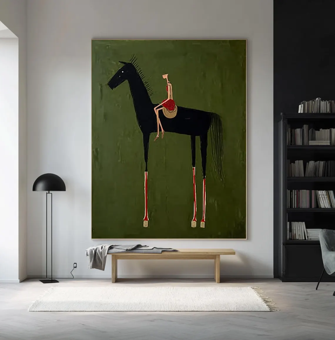 horse art Neutral Home Decorpa - Vintage Toy Collector บทวิจารณ์และราคา