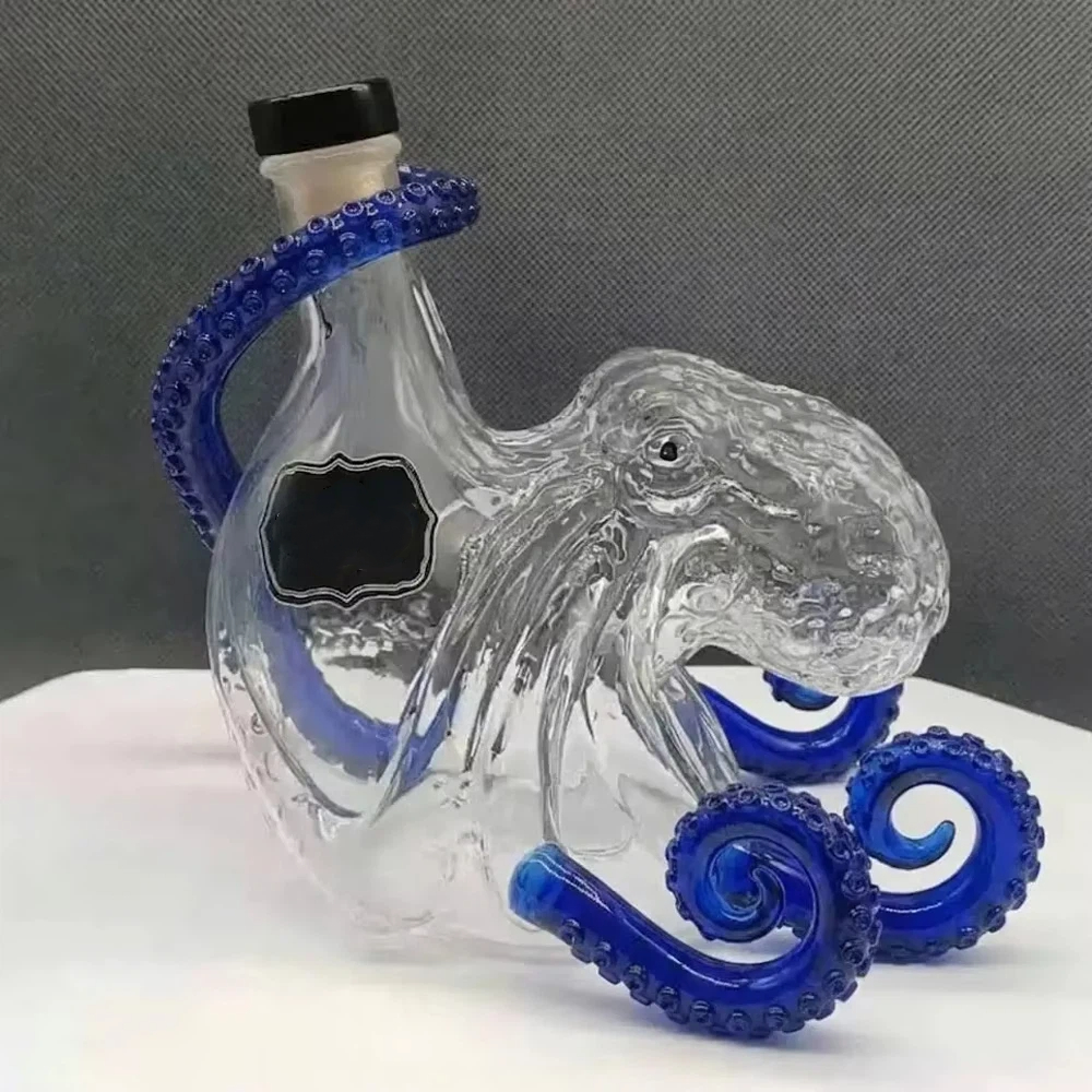 Vintage Kraken Octopus Shaped  - Vintage Collectible Glassware บทวิจารณ์และราคา