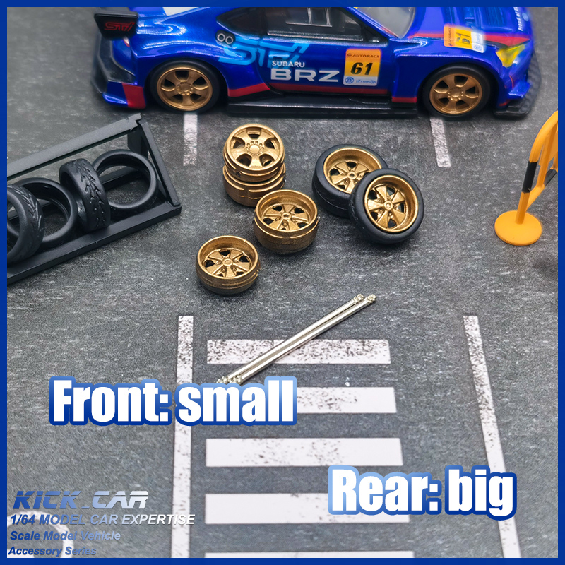 1/64 Model Car Wheels D: 11mm+ - Vintage Collectible Model Cars บทวิจารณ์และราคา