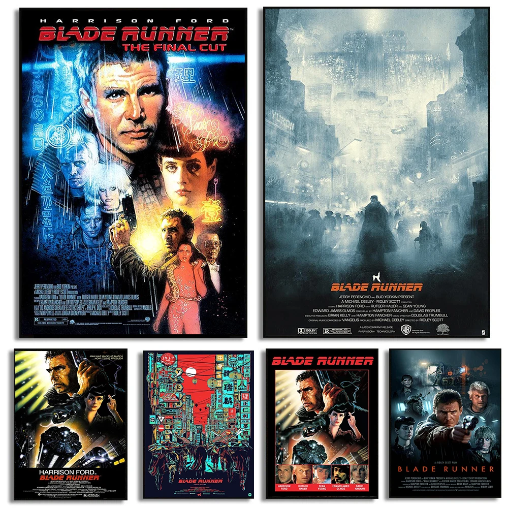 Blade Runner 1982 Classic Movi - Vintage Cartoon Collectible บทวิจารณ์และราคา