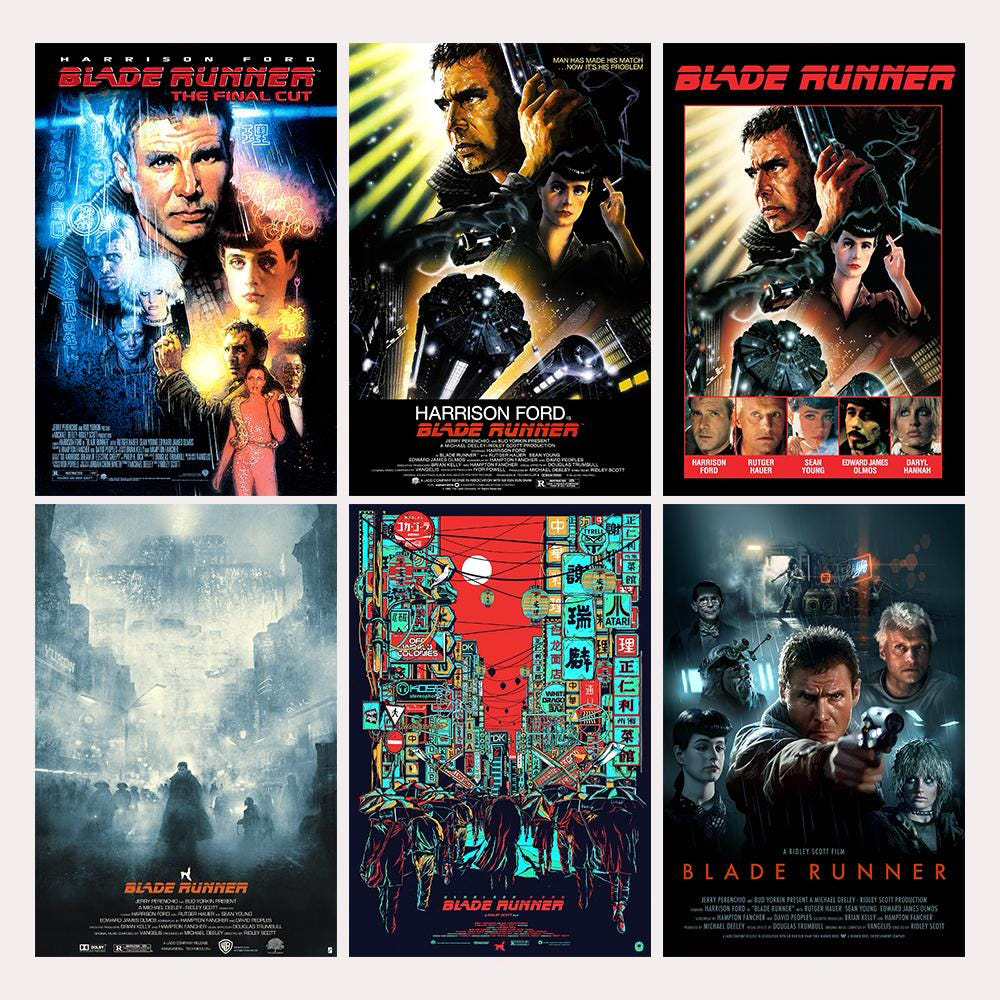 Blade Runner 1982 Classic Movi - Vintage Cartoon Collectible บทวิจารณ์และราคา