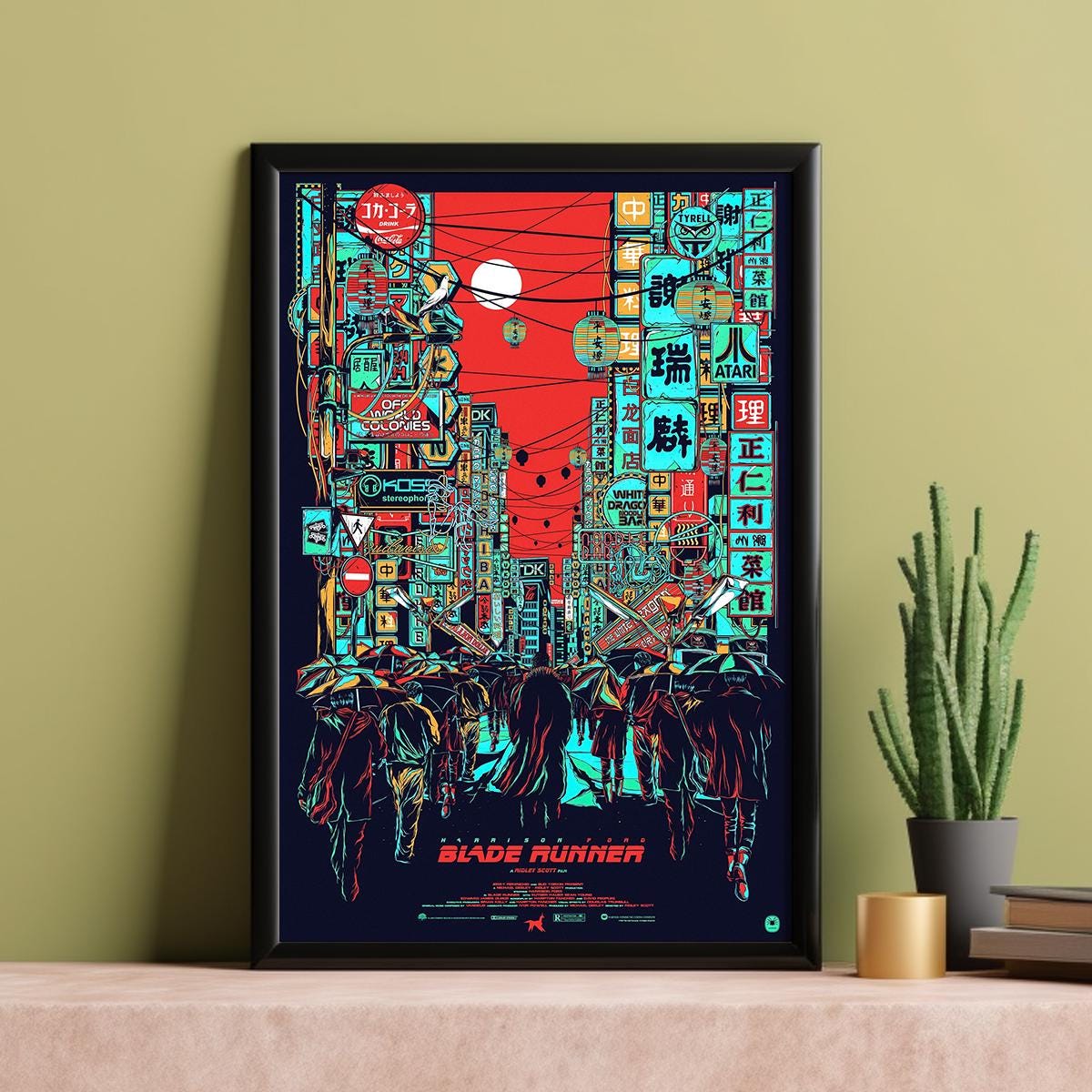 Blade Runner 1982 Classic Movi - Vintage Cartoon Collectible บทวิจารณ์และราคา