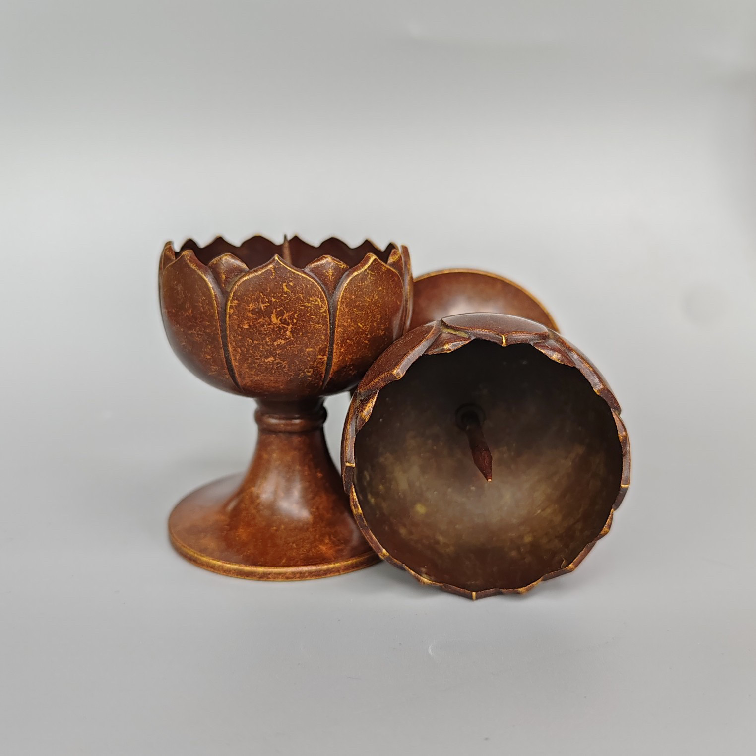 2Pcs Vintage Pure Brass Cups C - Collectible Vintage Matches บทวิจารณ์และราคา