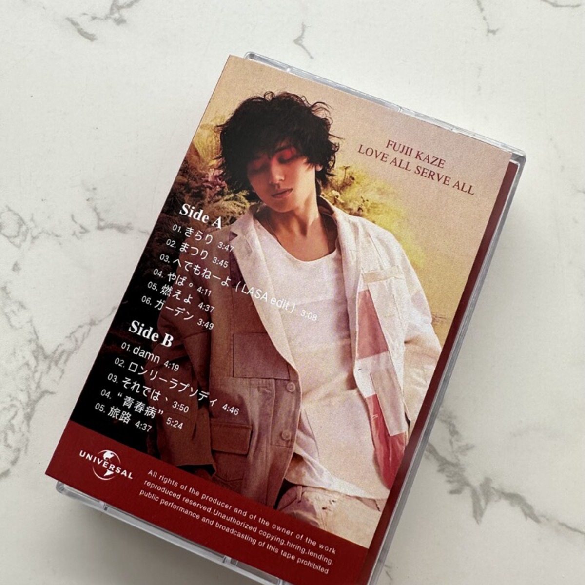 Fujii Kaze LOVE ALL SERVE ALL  - Vintage Collectibles & More Llc Photos บทวิจารณ์และราคา