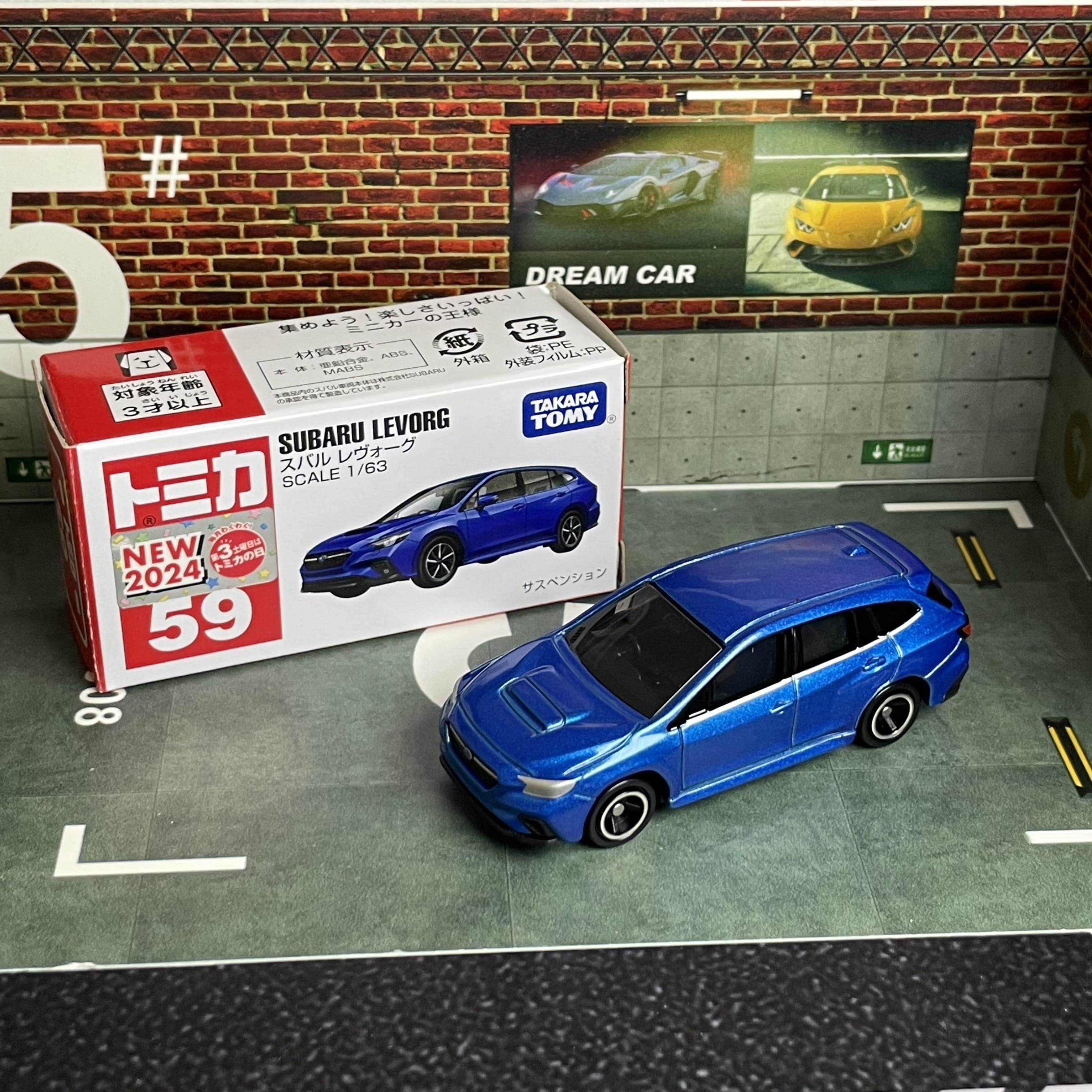 Takara Tomy Tomica #59 Subaru  - Vintage Collectible Model Cars บทวิจารณ์และราคา