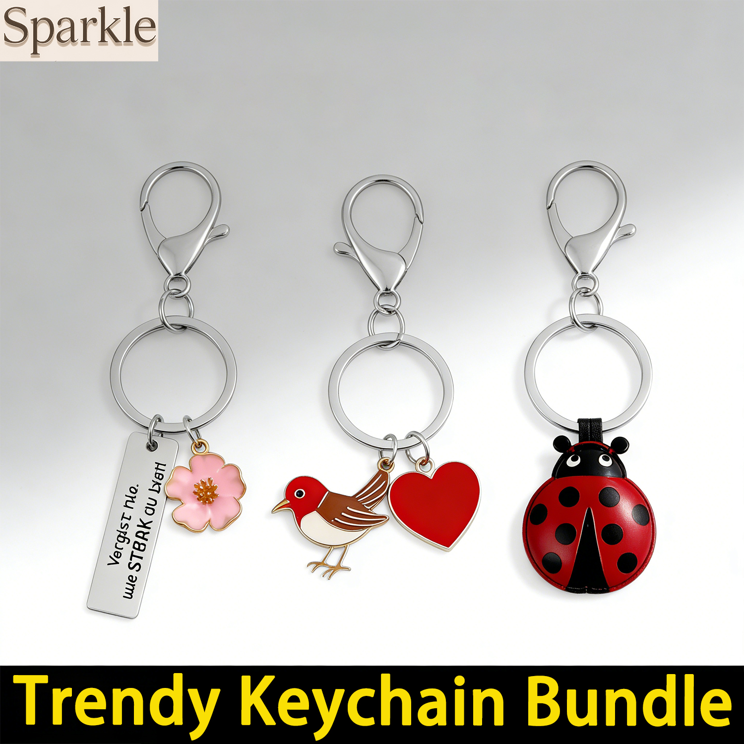 Vintage Enameled Keychain Vari - Vintage Cartoon Collectible บทวิจารณ์และราคา