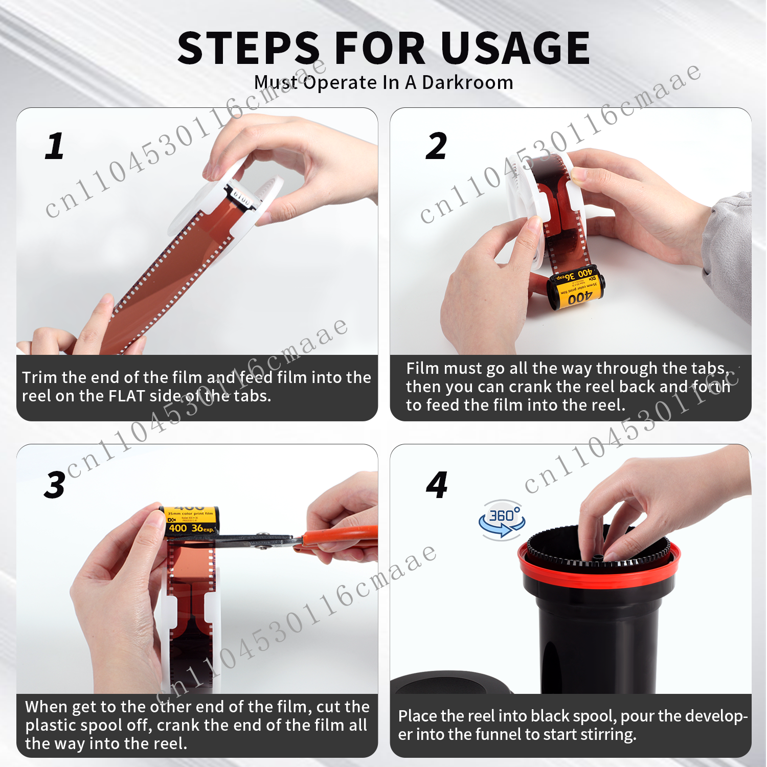Professional Photo Accessories - Developing Tank Reel บทวิจารณ์และราคา