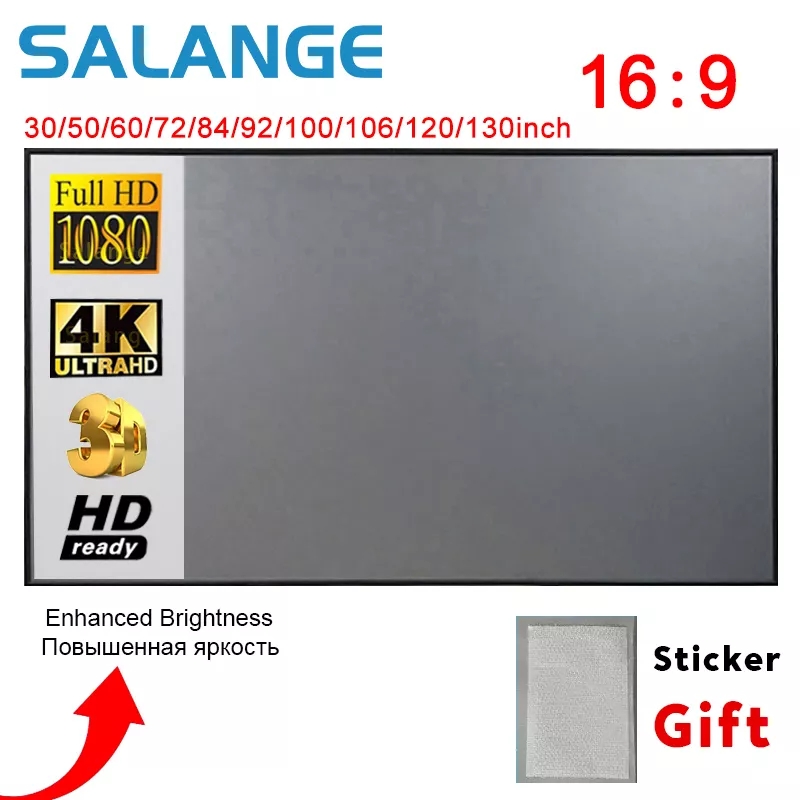 Salange Projector Screen,60 10 - Slide Film 120 บทวิจารณ์และราคา