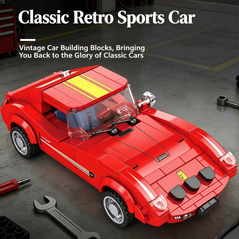 Classic red vintage sports car - Vintage Collectible Model Cars บทวิจารณ์และราคา