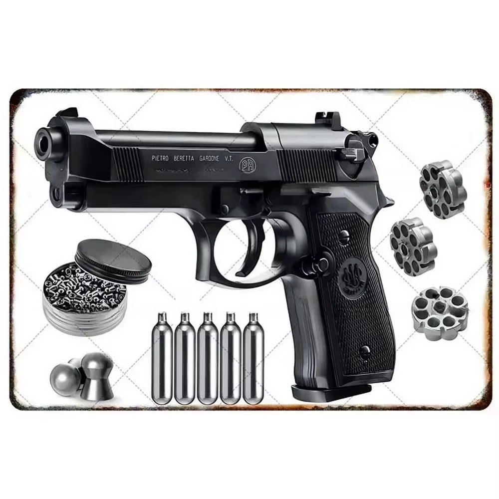 Vintage Retro Airsoft Pistol M - Vintage Collectibles & More Llc Photos บทวิจารณ์และราคา