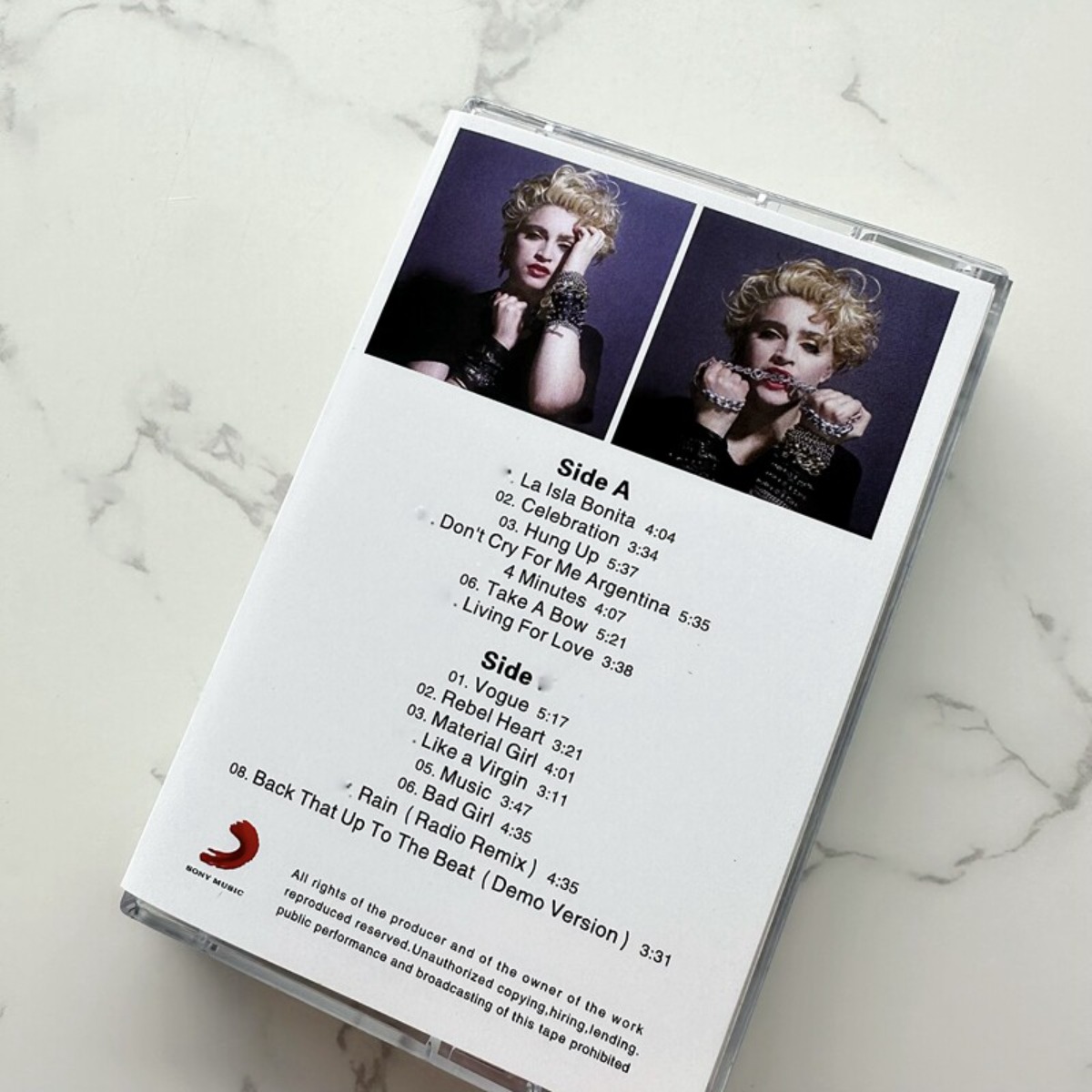 Madonna Classic Pop Music Cass - Vintage Collectibles & More Llc Photos บทวิจารณ์และราคา
