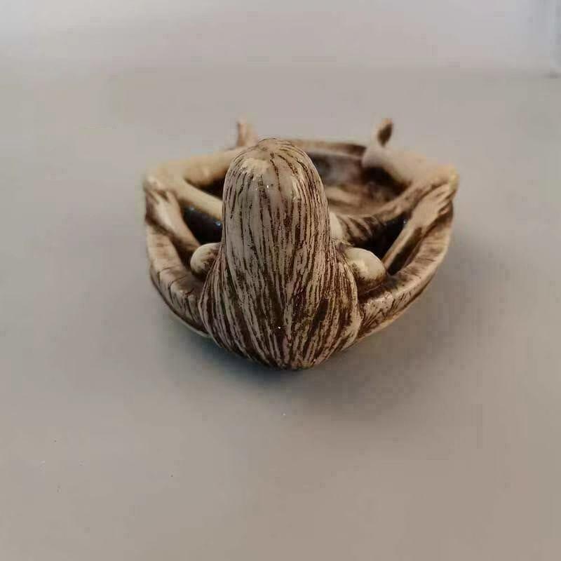 Rare Chinese Antique Ashtray - - Vintage Collectible Ashtrays บทวิจารณ์และราคา