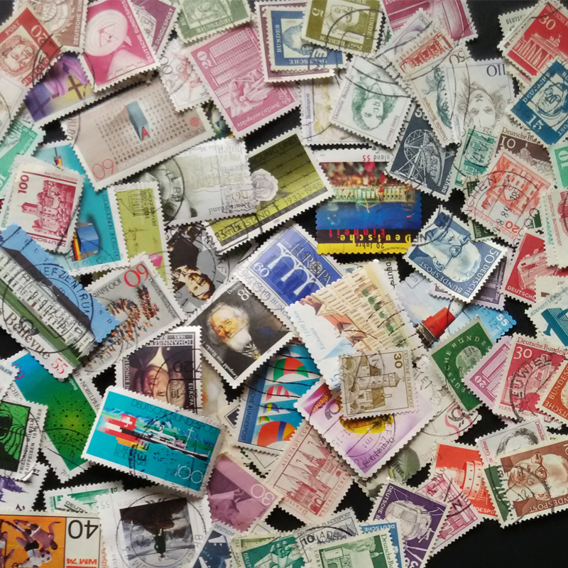 100 Different Germany Stamps R - Collectible Vintage Postage Stamps บทวิจารณ์และราคา