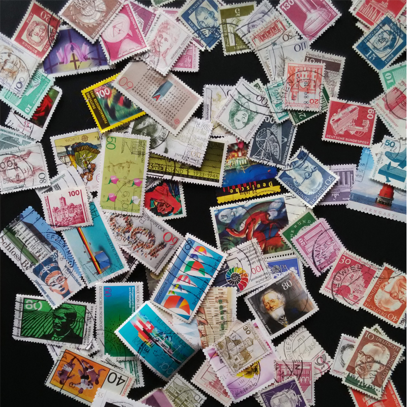 100 Different Germany Stamps R - Collectible Vintage Postage Stamps บทวิจารณ์และราคา